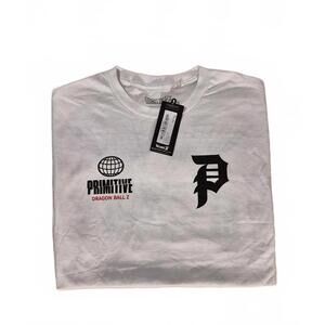 Primitive x Dragon Ball Z White Graphic T-Shirt - Men's